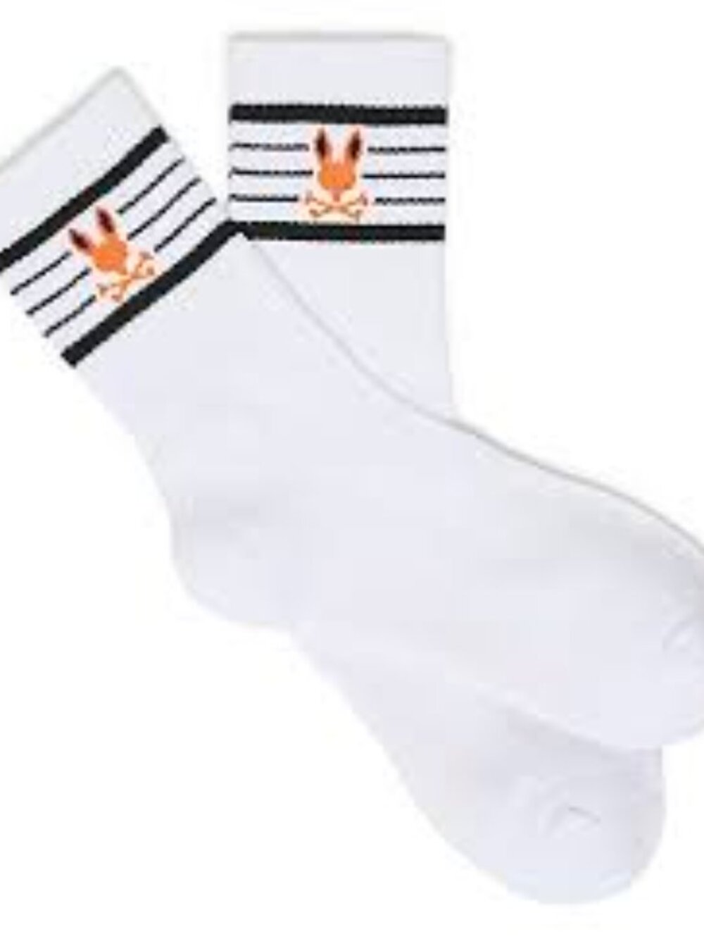 Psycho Bunny Striped Sport Crew Socks